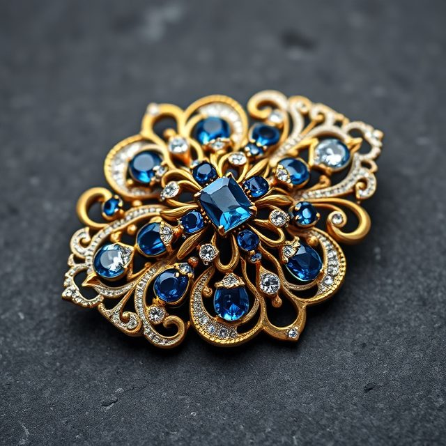 Brooches — style 10